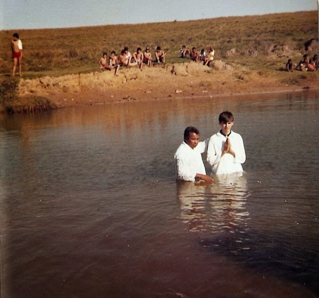 batismo Pr claudenir PELO PR ELPIDIO   IGREJA BATISTA RENOVADA